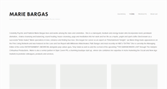 Desktop Screenshot of mariebargas.com